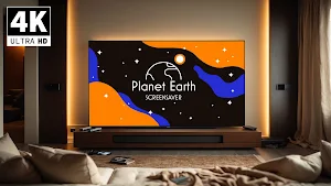 Planet Earth Screensaver Screenshot 2