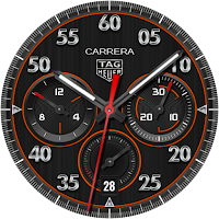 TAG Heuer Porsche Watch face