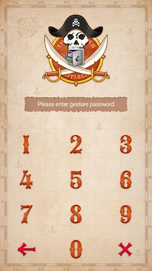 AppLock Theme Pirate Screenshot 1
