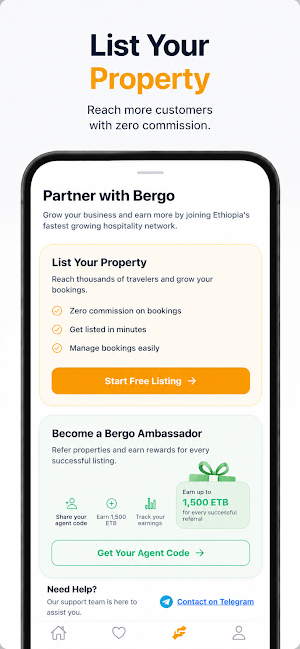 Bergo: Book Rooms & Pensions Screenshot 3