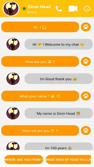 Siren fake call video head Screenshot 1