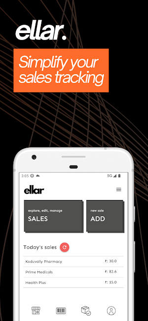 ellar: billing app for agency Screenshot 0