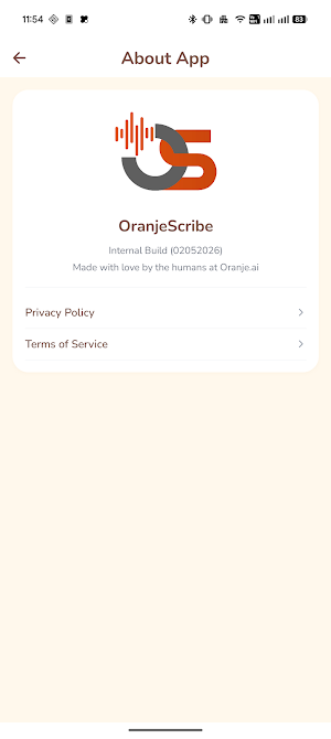 OranjeScribe Screenshot 1