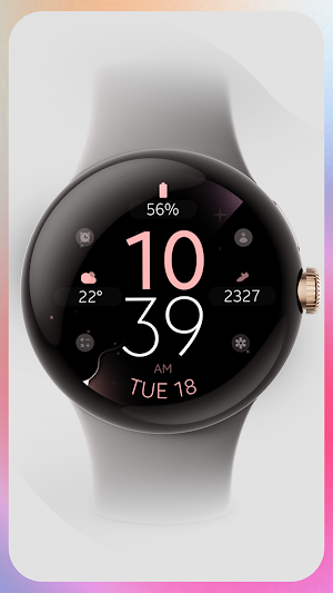 Simple Modern watch face Screenshot 3