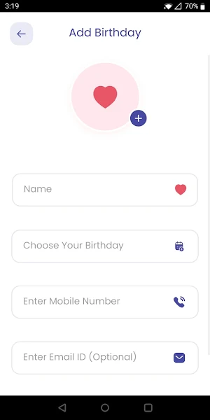 Birthday Reminder Screenshot 3