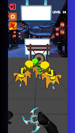 Shuriken blade strike game Screenshot 3