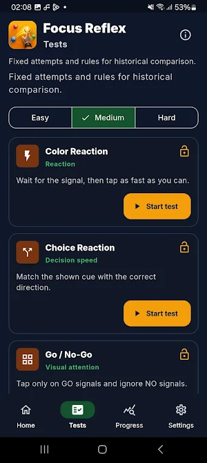 FocusReflex: Eye Training Screenshot 1