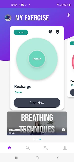 alveoBreath Screenshot 0