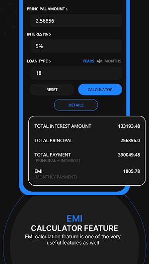 All in One EMI Calculator Screenshot 2
