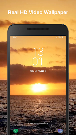 Blue Ocean Live Wallpaper Screenshot 3