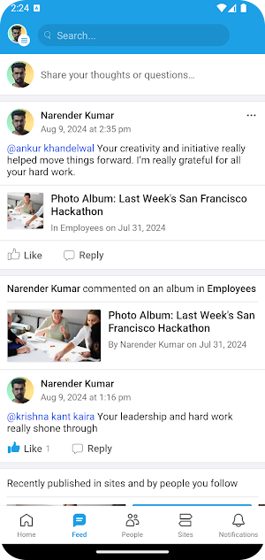 Aspen One Employee Portal Screenshot 1