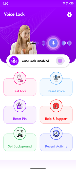 Vokey - Unlock Phone by Voice Screenshot 0