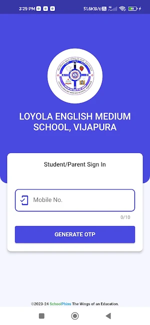 LOYOLA ENGLISH MEDIUM SCHOOL Screenshot 0