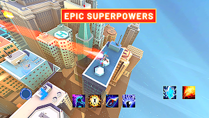Super hero Flying iron jet man Screenshot 1