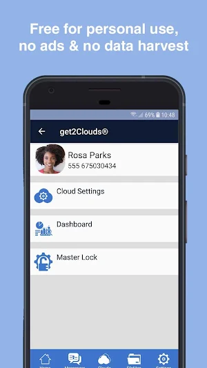 get2Clouds - Privacy app screenshot 7