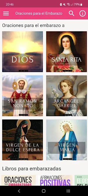 Oraciones para el Embarazo Screenshot 1