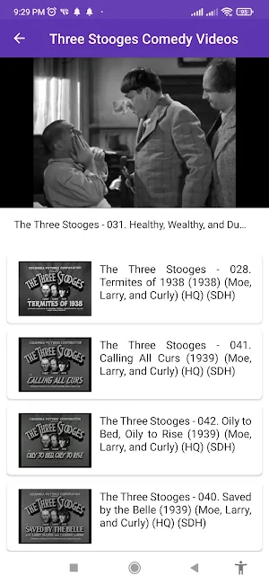 Three Stooges Comedy Videos Screenshot 3