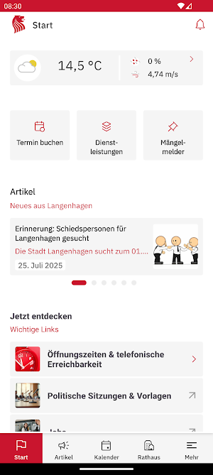 Langenhagen-App Screenshot 3