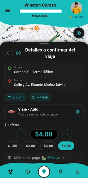 Taxiando: Pide, Viaja y Llega Screenshot 3