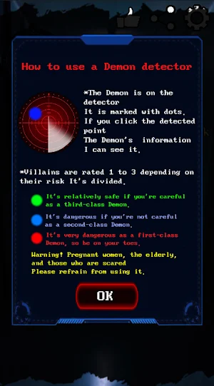 Demon Detector : Ghost Radar Screenshot 1