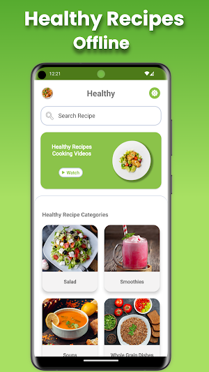 Healthy Recipes Offline Screenshot 0