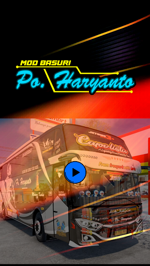 Mod Bussid PO Haryanto Basuri Screenshot 1