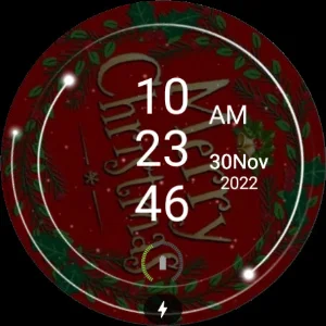 Merry Christmas WatchFace Screenshot 1