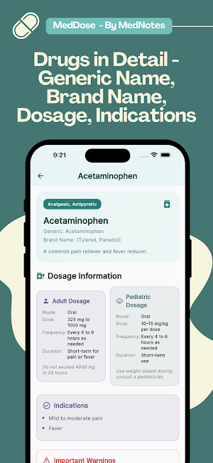 MedDose - by MedNotes Screenshot 2