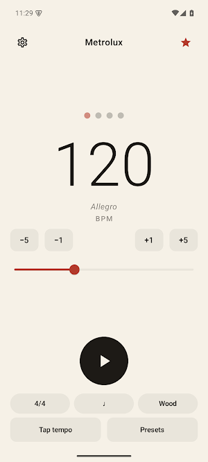 Metrolux - Simple Metronome Screenshot 0