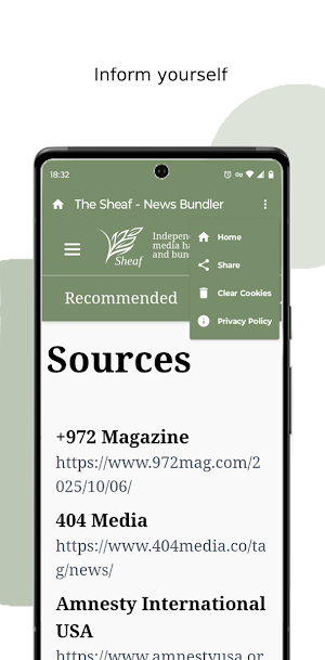 The Sheaf Screenshot 2