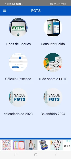 FGTS Saque Consulta Screenshot 0