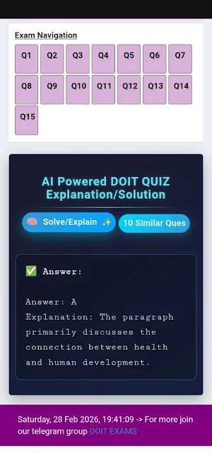 DOIT EXAMS Screenshot 0