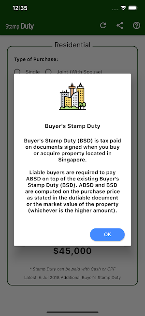 Stamp Duty Singapore Screenshot 2