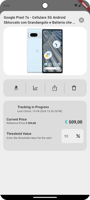 Owlert • Amazon Price Tracker Screenshot 2