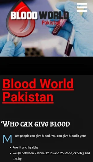 Blood World Pakistan Screenshot 0