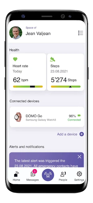 DOMO Care Screenshot 2