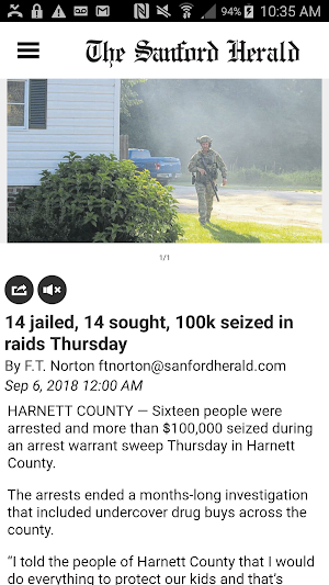 The Sanford Herald Screenshot 1