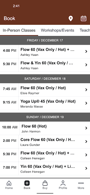 Dragonfly Hot Yoga Screenshot 1