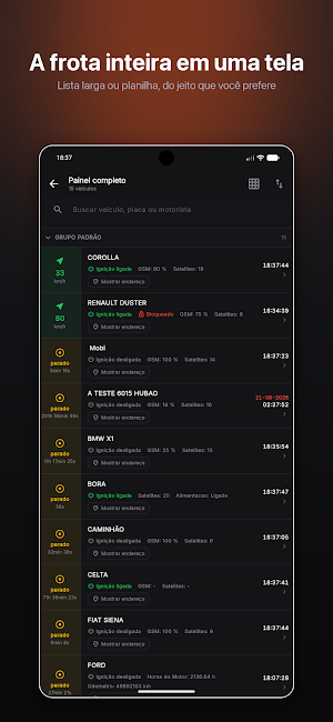 Rastreamento Hybrid Screenshot 2