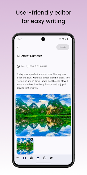Memorial: Diary Screenshot 1