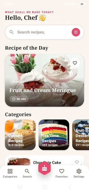 Cake & Dessert Recipes Offline Screenshot 0