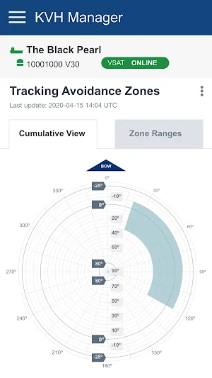KVH V30 Screenshot 2