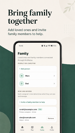 KinStatus: Elder Care Check-In Screenshot 3