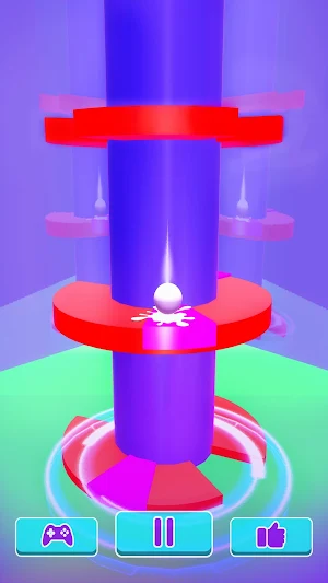 Helix Ball Bounce Opposite - G Screenshot 0