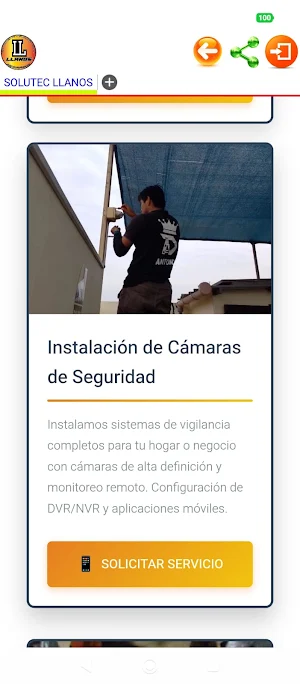 SOLUTEC LLANOS Screenshot 2