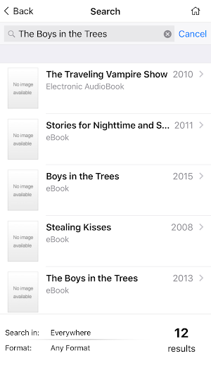 East Gwillimbury Library Screenshot 2