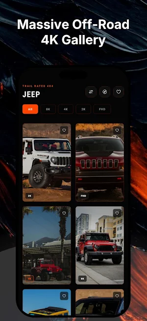 Jeep Wallpapers 4K Screenshot 1