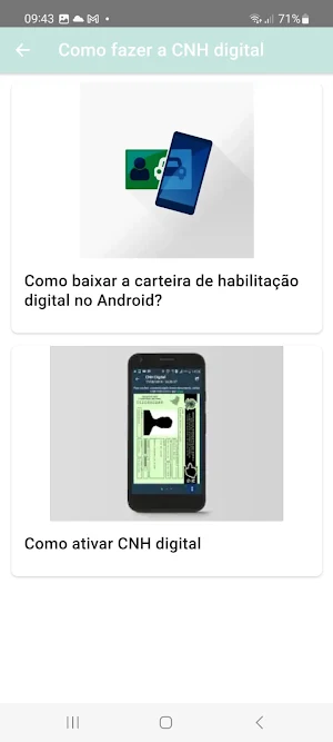 CNH Carteira Digital Guia Screenshot 0