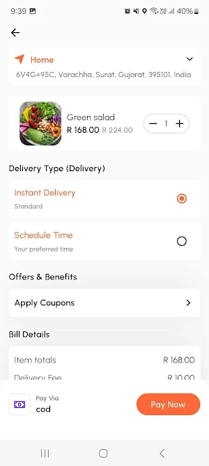 DC Delivery Screenshot 2