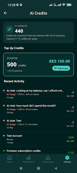 Ganjitrail - Money Manager Screenshot 2